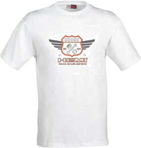 Dodge Hemi Garage T-Shirt White LARGE