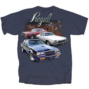 Buick Regal Garage T-Shirt Blue 3X-LARGE DUE LATE 2018