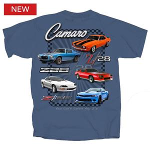 Camaro Z/28s T-Shirt Indigo Blue 3X-LARGE
