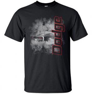 Smokin Dodge Charger T-Shirt Black X-LARGE