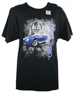 Shelby Burn Out T-Shirt Black SMALL