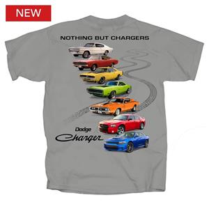 Nothing But Dodge Charger T-Shirt Grey X-LARGE