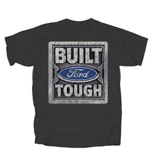 Ford Built Tough T-Shirt Charcoal Grey LARGE