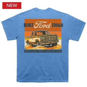 Ford 84 F-150 Built Ford Tough T-Shirt Blue MEDIUM