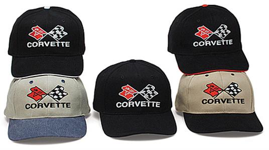 Corvette Cap Khaki & Black
