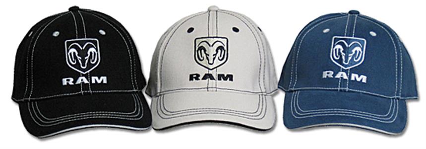 Ram Logo Cap Black