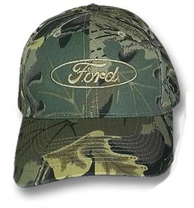 Ford Oval Badge Camouflage Twill Cap