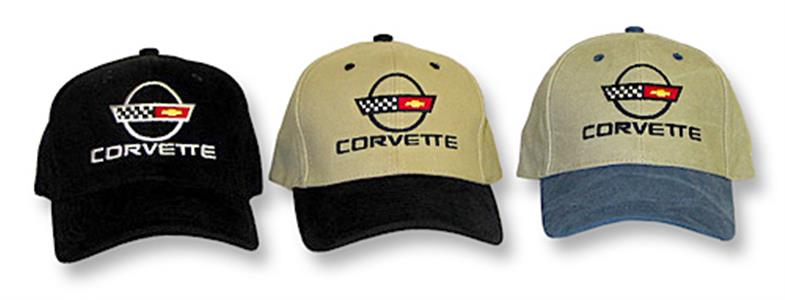 Corvette C4 Cap Khaki & Black
