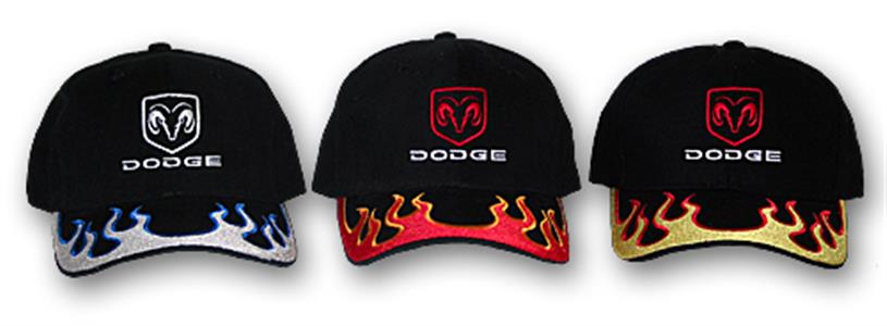 Dodge Ram Inferno Cap Black & Grey