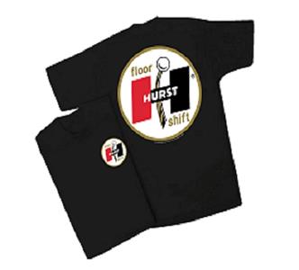 Hurst Floor Shift T-Shirt Black LARGE
