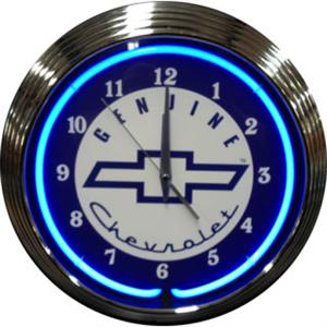 Genuine Chevrolet Neon Clock