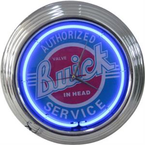 Authorized Buick Service Neon Clock