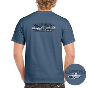 Old Guys Rule Truck Band - It Took Decades To Look This Good Shirt Blue LARGE