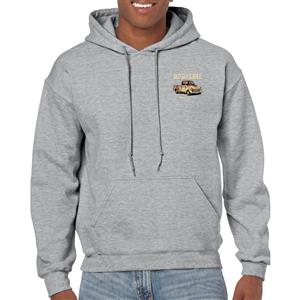 Old Guys Rule - Respect The Rust Hoodie Grey LARGE