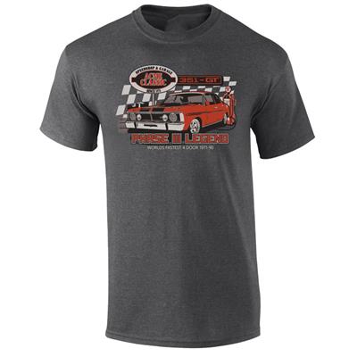 Ford GTHO Phase III Legend T-Shirt Grey 2X-LARGE - Click Image to Close