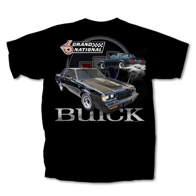 Buick Grand National T-Shirt Navy Black LARGE - Click Image to Close