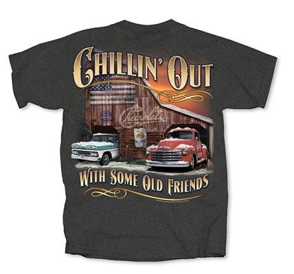 Chevrolet Trucks Chillin Out T-Shirt Grey 2X-LARGE - Click Image to Close