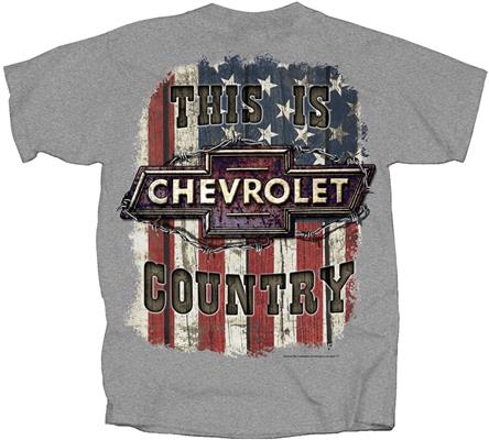This Is Chevrolet Country T-Shirt Grey 2X-LARGE - Click Image to Close
