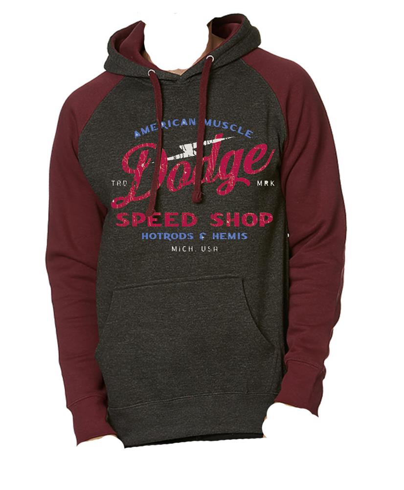 Dodge Speed Shop Hoodie Black 2X-LARGE - Click Image to Close