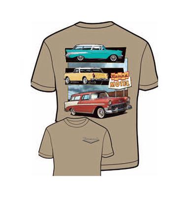 Chevrolet Nomad T-Shirt Beige LARGE - Click Image to Close