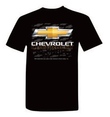 Chevrolet Triple Threat T-Shirt Black LARGE - Click Image to Close