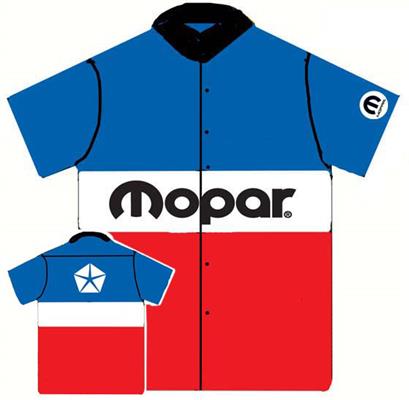 Mopar 1972 Colours Crew Shirt 2X-LARGE - Click Image to Close
