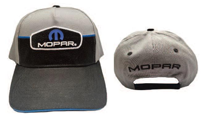 Mopar M Badge Cap Black/Grey - Click Image to Close