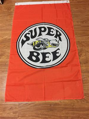 Plymouth Super Bee Flag 150x90cm - Click Image to Close