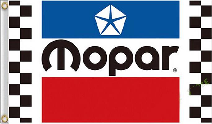 Mopar Checkered Flag 150x90cm - Click Image to Close