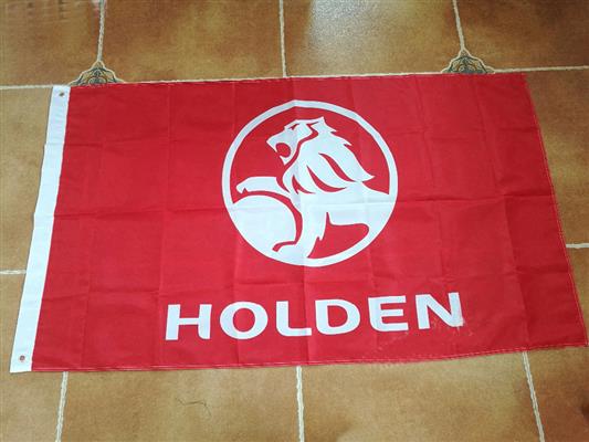 Holden Flag Red 150x90cm - Click Image to Close