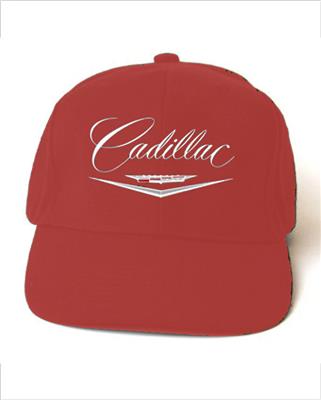 Cadillac 50s Cap Red - Click Image to Close