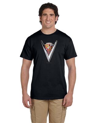 Cadillac 1947 Logo T-Shirt Black 3X-LARGE - Click Image to Close