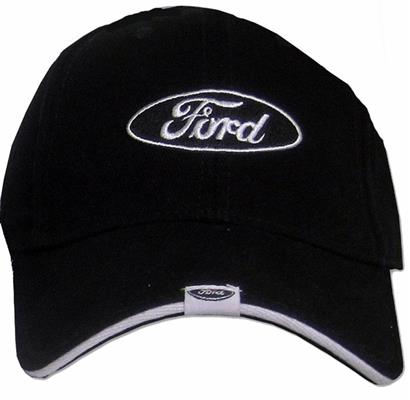 Ford Logo Tag Cap Black - Click Image to Close