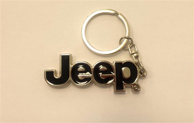 Jeep Logo Keyring - Click Image to Close