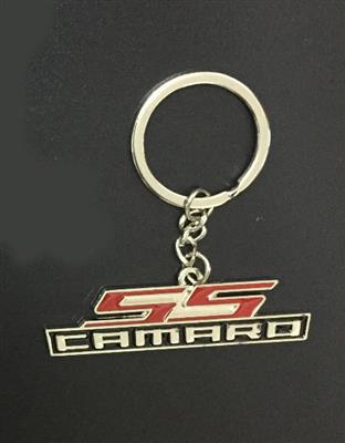 Camaro SS Metal Keyring - Click Image to Close