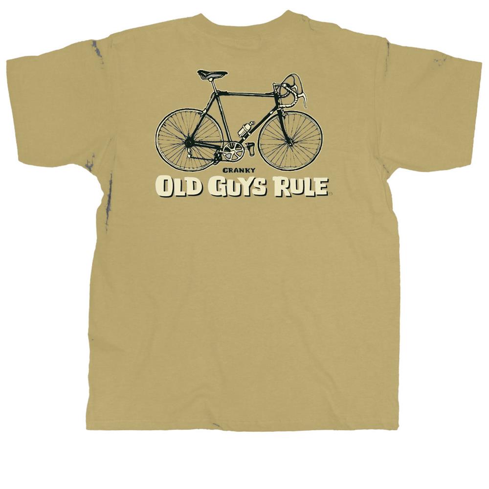 Old Guys Rule - Cranky T-Shirt Bronze 2X-Large - Click Image to Close