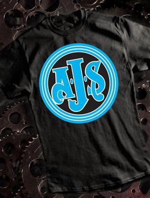 AJS T-Shirt Black LARGE - Click Image to Close