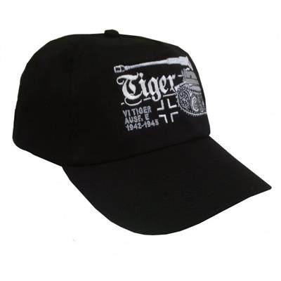 Tiger Tank Cap Black - Click Image to Close