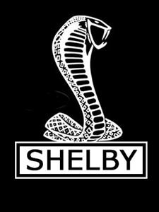 Shelby Cobra Sweatshirt Black X-LARGE - Click Image to Close