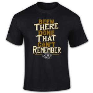 Been There Done That Can't Remember T-Shirt Black LARGE