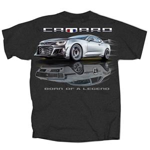 Camaro Legend Reflection T-Shirt Grey 2X-LARGE