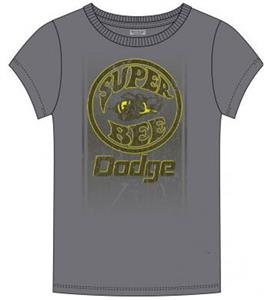 Dodge Super Bee FD T-Shirt Grey 3X-LARGE - Click Image to Close