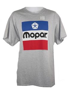Mopar 1972 Logo T-Shirt Grey 2X-LARGE