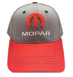 Mopar M Logo Cap Grey/Red