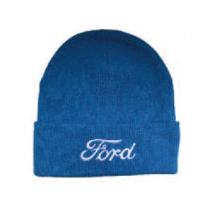 Ford Logo Beanie Blue - Click Image to Close