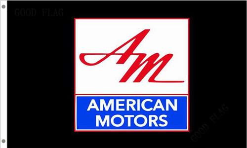 American Motors Flag Black 150x90cm - Click Image to Close