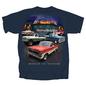 Ford Truck Showroom T-Shirt Blue MEDIUM