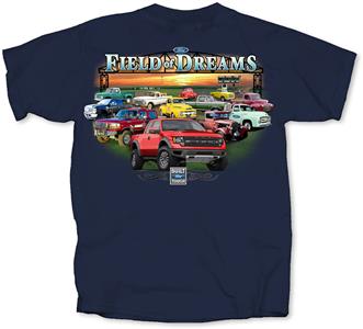 Ford Trucks Field Of Dreams T-Shirt Midnight Blue SMALL