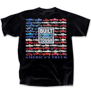 Ford Americas Truck Flag T-Shirt Black LARGE