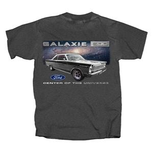 Ford Galaxie 500 Center Of The Universe T-Shirt Grey MEDIUM DISCONTINUED